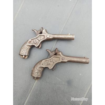 Revolver Jouet à Amorces Solido – Métal – Occasion Bel état