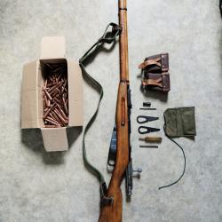 Mosin Nagant 91/30 de 1942 monomatricule