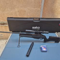 Carabine TLD Sako TRG 42 CAL 338 Lapua Mag + lunette Schmidt et Bender PM2 5-25x56