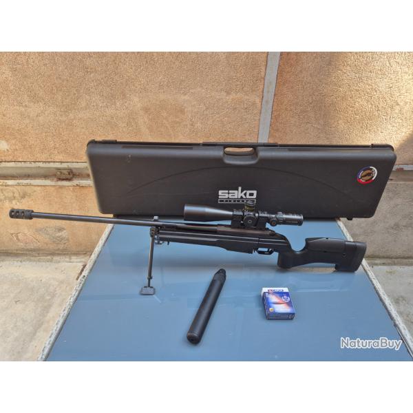 Carabine TLD Sako TRG 42 CAL 338 Lapua Mag + lunette Schmidt et Bender PM2 5-25x56
