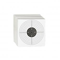 CIBLE 14X14 MARQUAGE NOIR AVEC SCORE X100 "ASG"