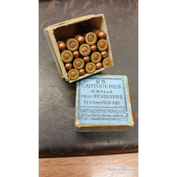 cartouches  balles pour REVOLVERS Systme VELO-DOG