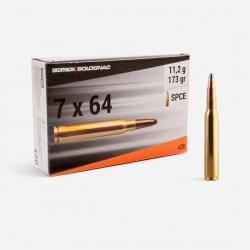 40 BALLES SOLOGNAC 7x64 11,2 GRAMMES / 173GRAINS