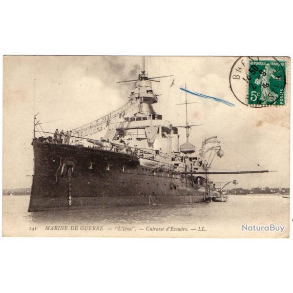 CPA - MARINE DE GUERRE - L'INA -Cuirasse d'Escadre N1553