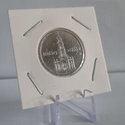 Très Rare 2 Reichsmark Argent 1934 J , Commémorative , Allemagne , IIIème Reich , WW2 , WWII