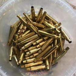 50 étuis RWS tirés une seule fois. 7X64 douille vide