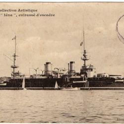 CPA - Marine Militaire Français - Collection Artistique Le " Iena "cuirasse d'escadre N°1544