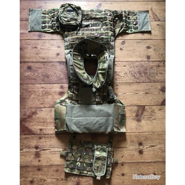 Gilet pare balles OSPREY Arme Anglaise, avec INSERT classe 3A