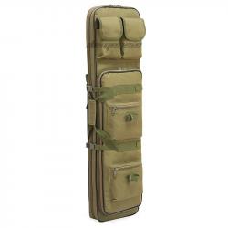 Étui Souple Tactique Fusils Pistolets Sac à Dos Transport Carabine Chasse Airsoft Tir Vert100cm