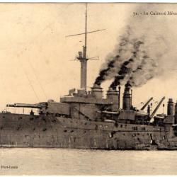 CPA - Marine Militaire -Le Cuirasse Mirabeau  N°1546