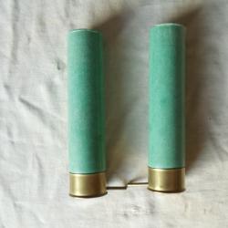 Lot de 2 douilles à broche en calibre 8 de la C.F.