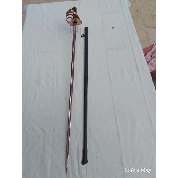 Sabre de dragon modle 1882 fourbisseur Petitfils et Bailhache  Paris