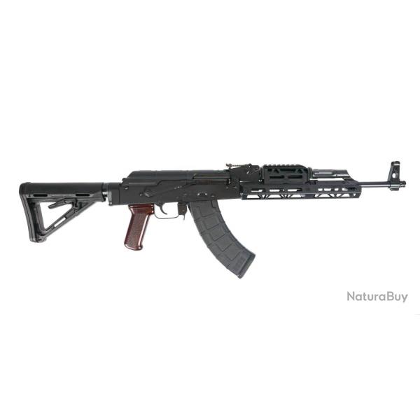 Carabine PSAK-47 GF3-R Romanian Kit Build with JL Billet Extended Rail and Magpul M4 Stock