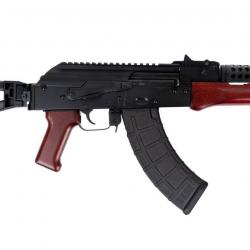 Carabine PSA AK-P GF3 Triangle Side Folding Pistol with Cheese Grater Upper Hand Guard, Redwood