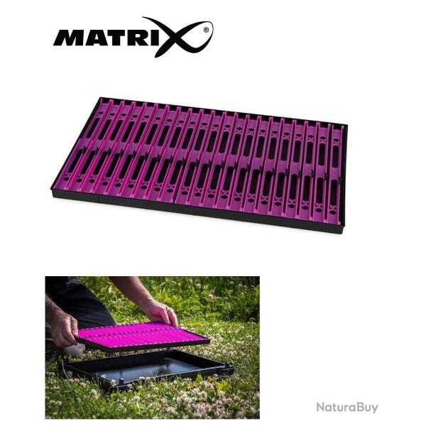 Casier moul + 21 plioirs de 26 cm Matrix Loaded Pole Winder Tray