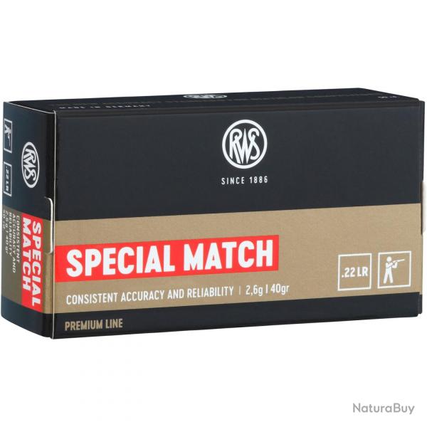 .22 Long Rifle, Special Match (Calibre: .22 lr.)