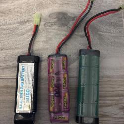 Lot 3 batterie airsoft