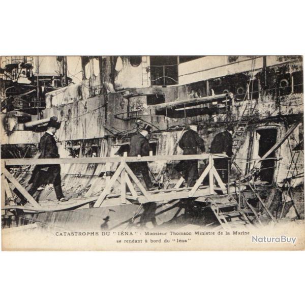 CPA -Marine Militaire Franaise - Catastrophe du "Ina" - Monsieur Thomson Ministre N1567