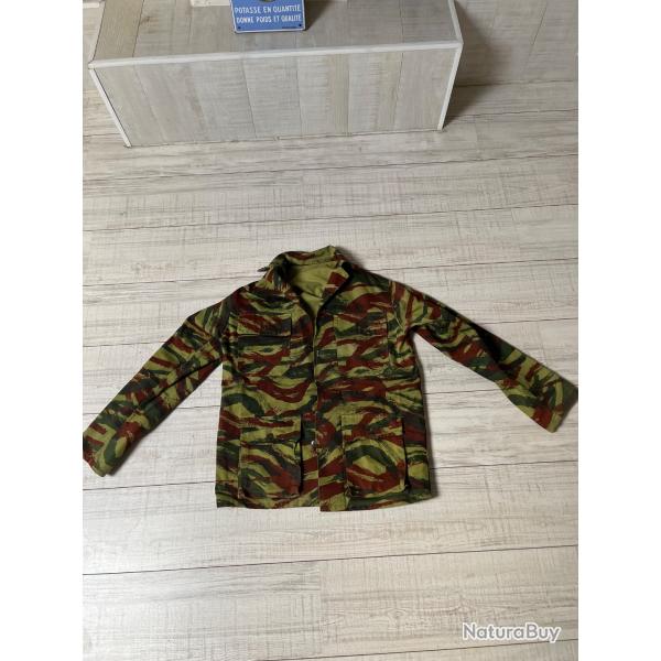 Veste camouflage lzard TTA, TAP, Indochine, Algrie, chasse,commandos de chasse.