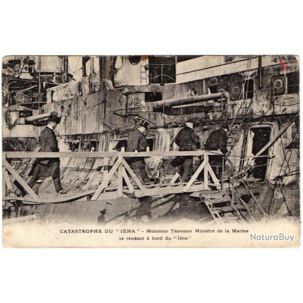 CPA -Marine Militaire Franaise - Catastrophe du "Ina" - Monsieur Thomson Ministre N1563