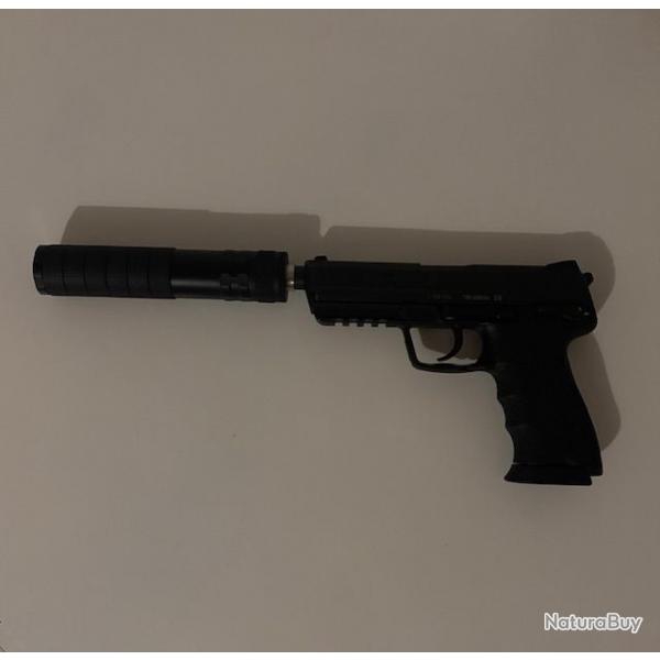 Silencieux AlphaSilence pour PA 45ACP  M16x1L