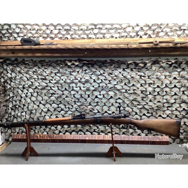 Fusil Mauser Pruvien 1909 - calibre d'origine 7,6553 (19720)
