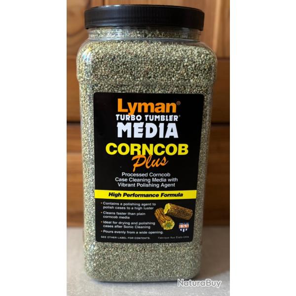 Lyman Turbo Media Corncob Plus - Media nettoyage douilles