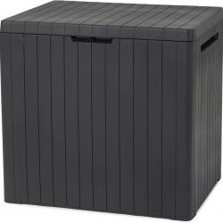 Coffre extérieur Effet bois multicolore - 57,8 x 44 x 55 cm