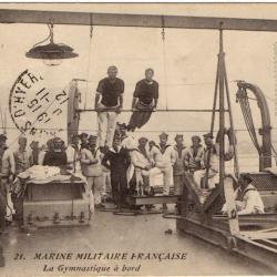 CPA - Marine Militaire Français -La Vie du Marin Branlebas  N°1456
