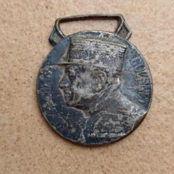 MEDAILLE OEUVRE DES PUPILLES DES SAPEURS POMPIERS FRANCAIS ANNEE 1936 HOMMAGE COMMANDANT GUESNET