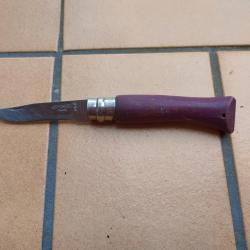 COUTEAU CANIF OPINEL N07 MANCHE VIOLET