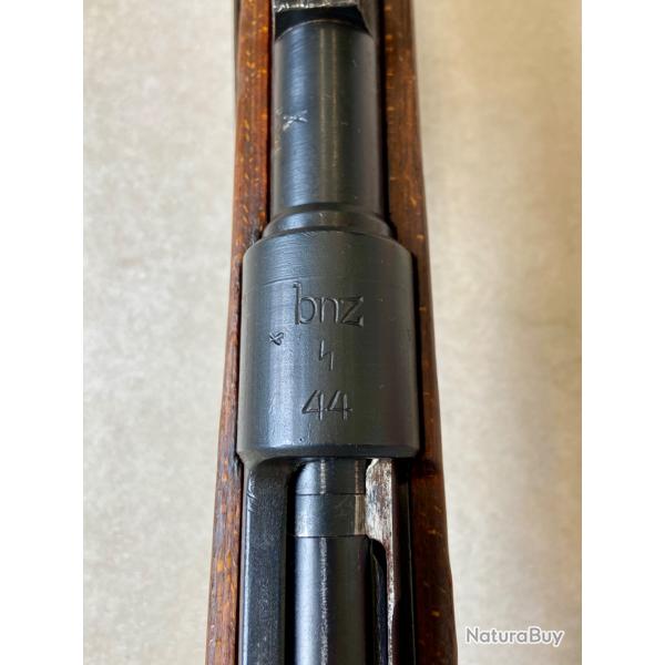 RARE Mauser Karabiner 98K BNZ 44 Single Rune SS de 1944