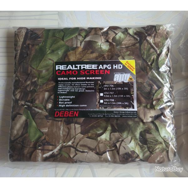 Lot camouflage (filet, echarpe,cagoule, bande)