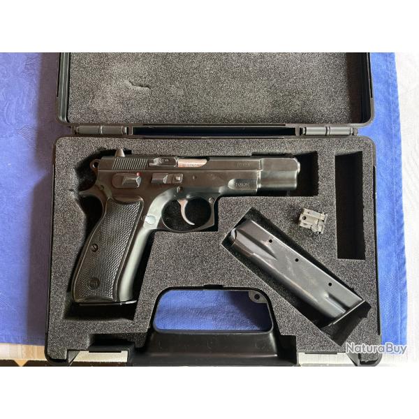 Pistolet CZ 85B avec 2 chargeurs et malette
