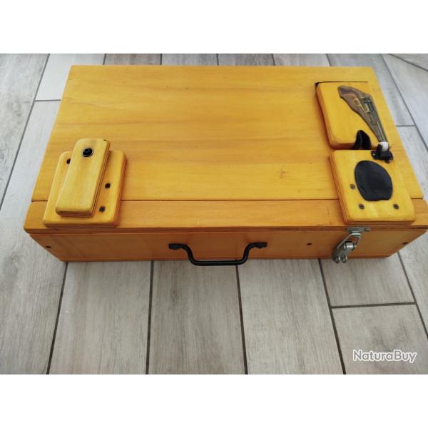 Valise de rechargement Revolver poudre noire