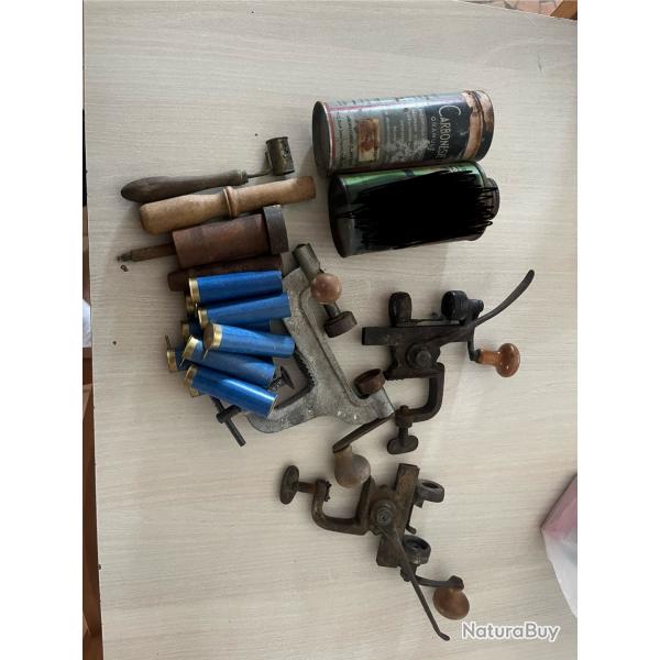 Divers matriel de rechargement