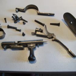 LOT PIECES METALLIQUES DU FUSIL CHASSEPOT