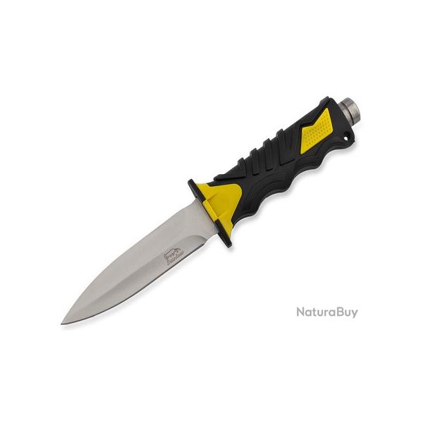 ENCHERE COUTEAU DE PLONGE JAUNE