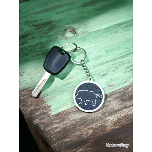 porte cl sanglier silhouette chasse nature