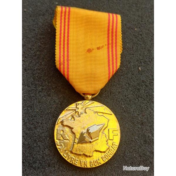Mdaille des Rfractaires "J'ai livr un bon combat" aux Rfractaires 1939-1945