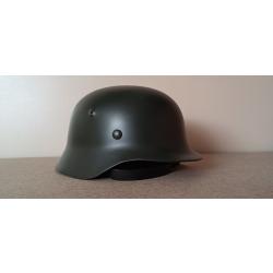 Casque acier WH M40 et son couvre-casque