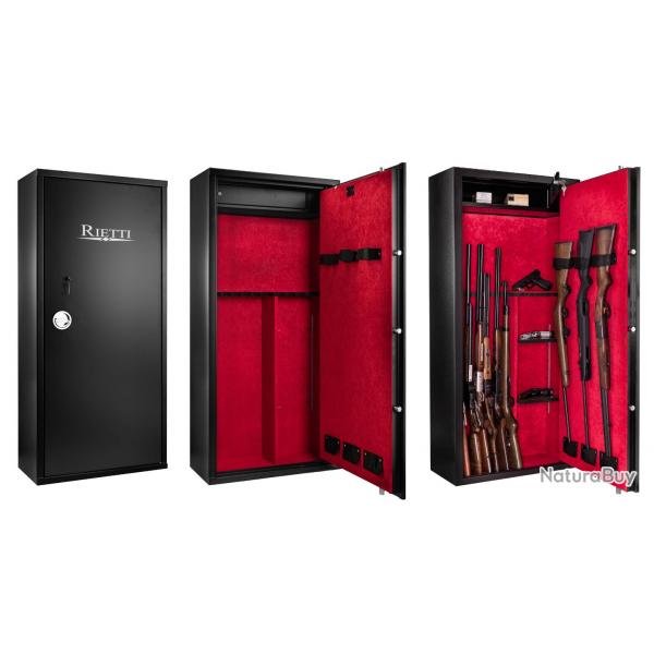 Coffre pour armes rietti  cle 122 kg (11+3 armes)