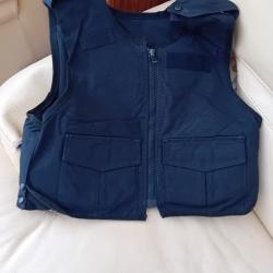 GILET PARE BALLES MEHLER NOIR AVEC PARE LAMES ET ANTI TRAUMA INTEGRE TAILLE S OU M