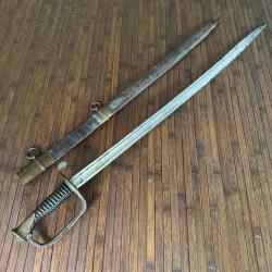 SABRE 1845 D'ADJUDANT D'INFANTERIE FRANÇAIS