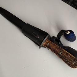 Couteau de chasse de Forestier de la Luftwaffe *Waffen Loesche*  =