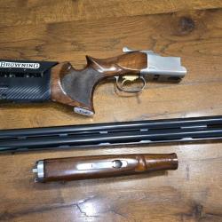 Browning B725 avec crosse shoot off