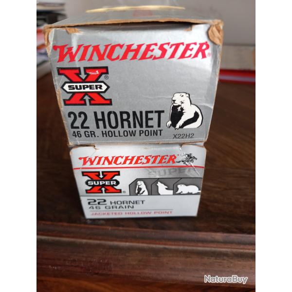 Balles 22 Hornet