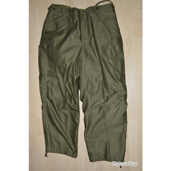 PANTALON AMERICAIN Mle 1965 & SA DOUBLURE -AMERICAN TROUSERS VIETNAM 1965/1975.