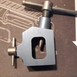 outil de réglage guidon fusil Schmidt Rubin K31
