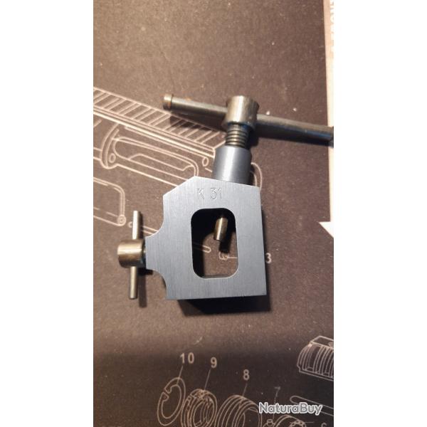 outil de rglage guidon fusil Schmidt Rubin K31
